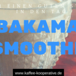 Kaffee-Smoothie mit Bananen und Mandeln