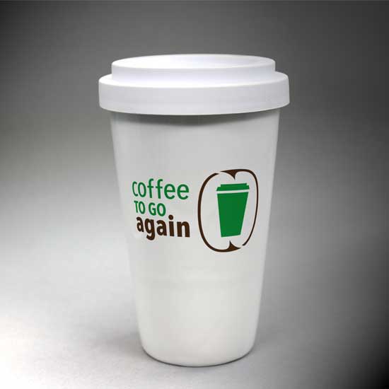 Coffee to go again-Becher