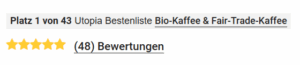 Kundenbewertungen Angelique's Finest auf der Utopia Bestenliste - Platz 1