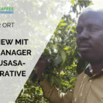 Manager der Musasa Kaffeekooperative