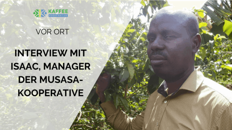 Manager der Musasa Kaffeekooperative