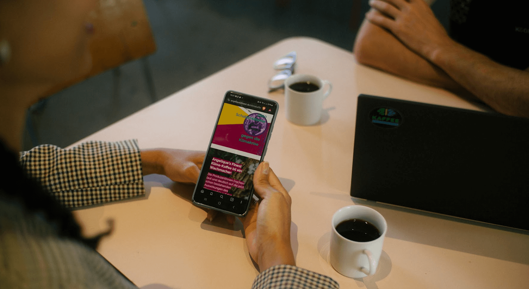 Banner Bild Kaffee für Bueros