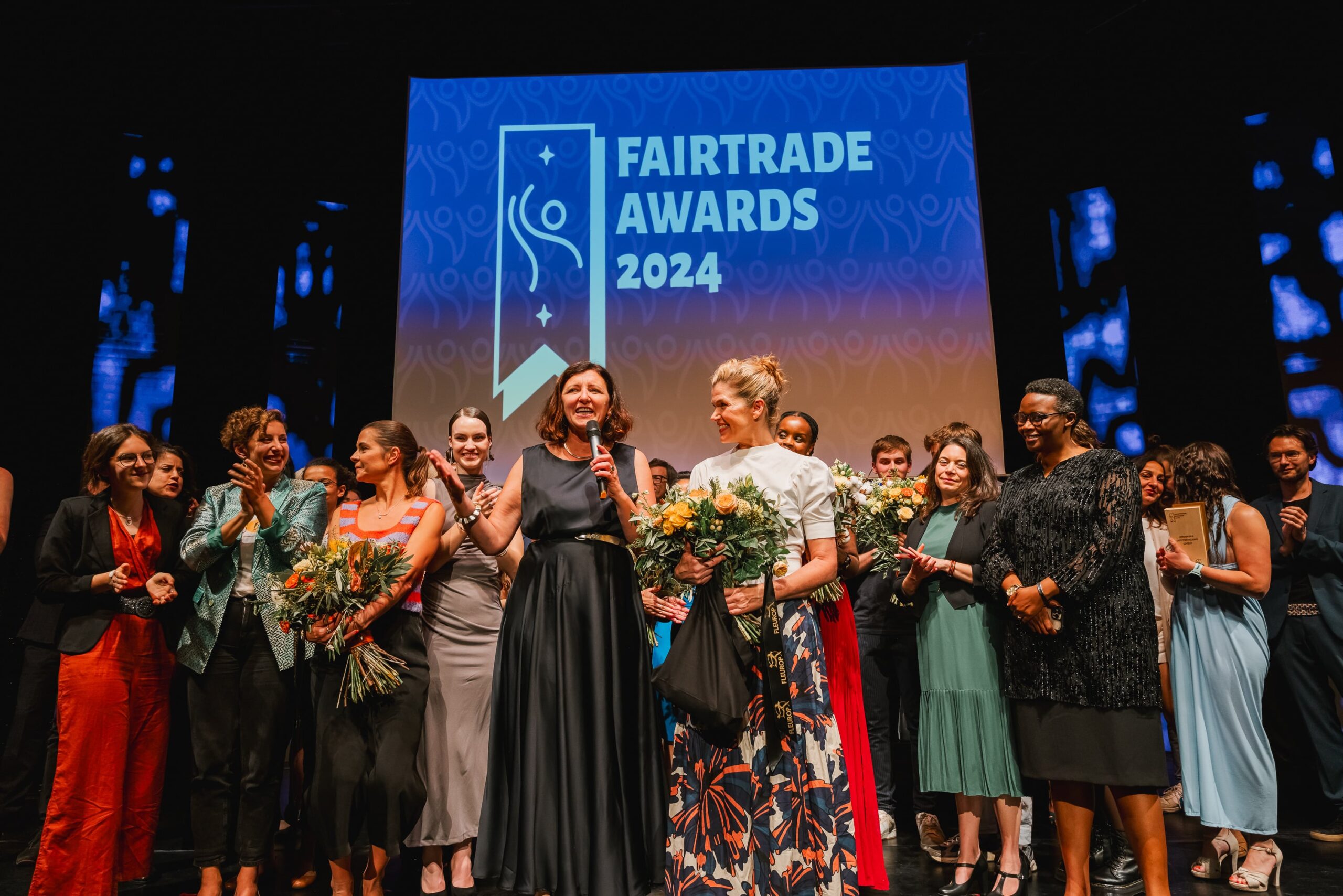 Gruppenbild bei den Fairtrade Awards 2024